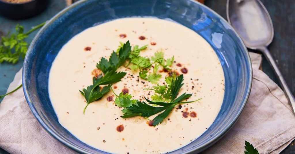 White Vegetable and Ginger&nbsp;Soup
